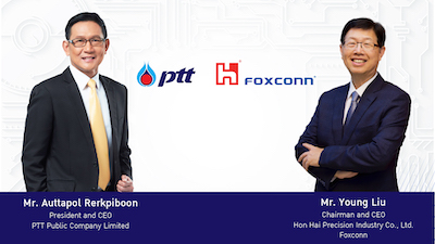 Created Joint Venture with PTT for EV Production in Thailand