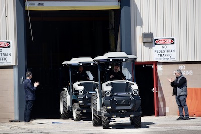 Foxconn Completes Production of the First Five Monarch MK-V Tractors in Ohio