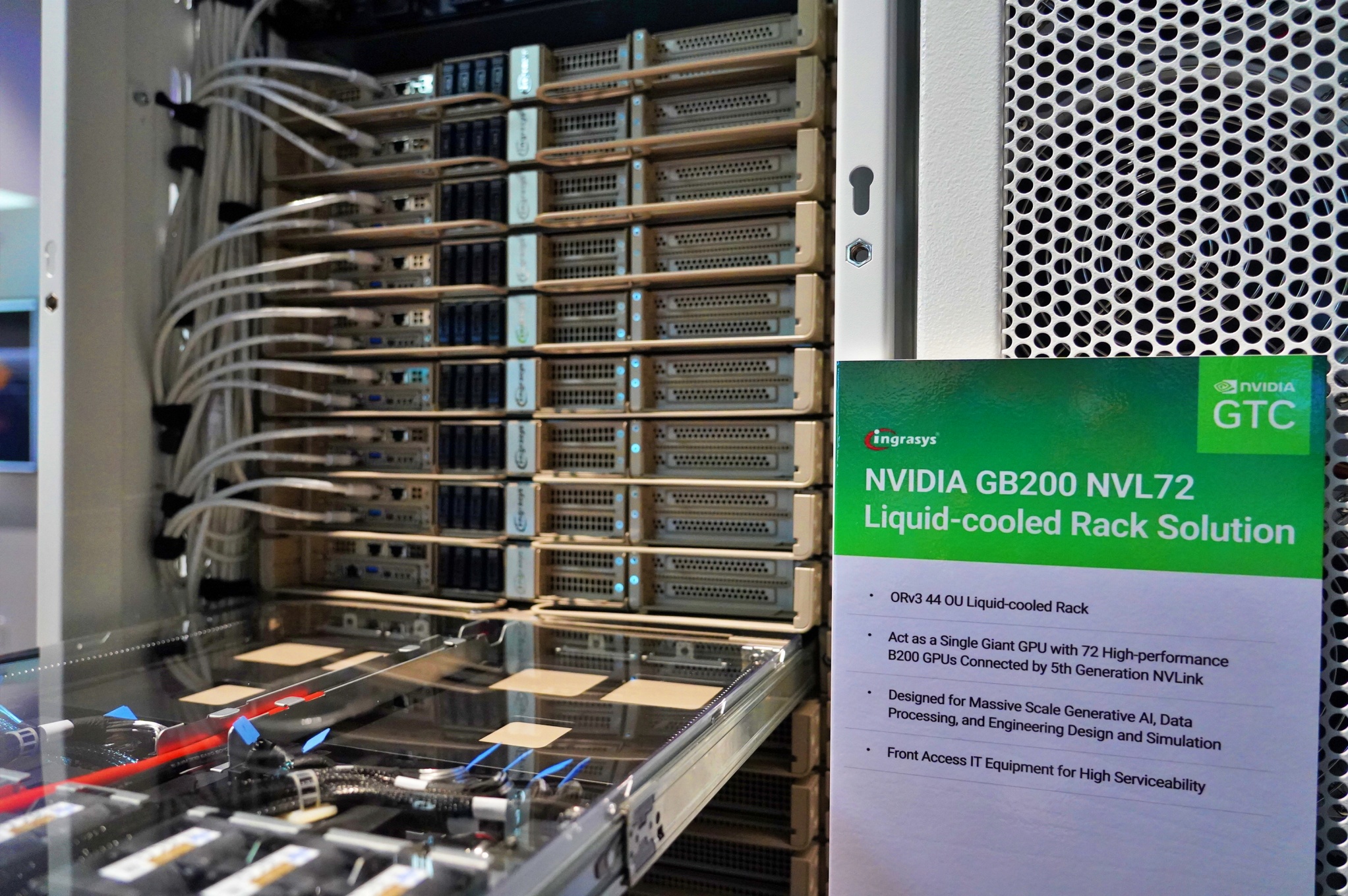 Hon Hai Technology Group Foxconn Showcases AI Solutions For Servers 